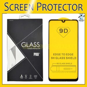 Huawei P30 - 9D Zaštitno staklo crni ram - Slika 1