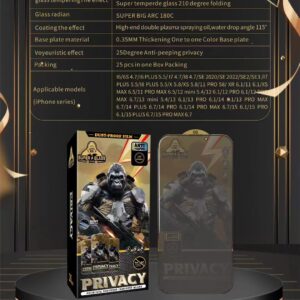 iPhone 17- Privacy Anti-static zaštitno staklo - Slika 9